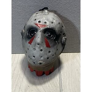New Line Cinema Jason Voorhees Friday The 13th Hanging Rubber Shrunken Head